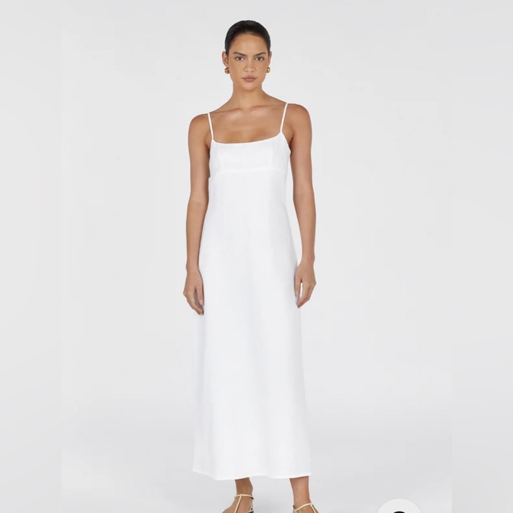 DISSH Lucia White Maxi Dress